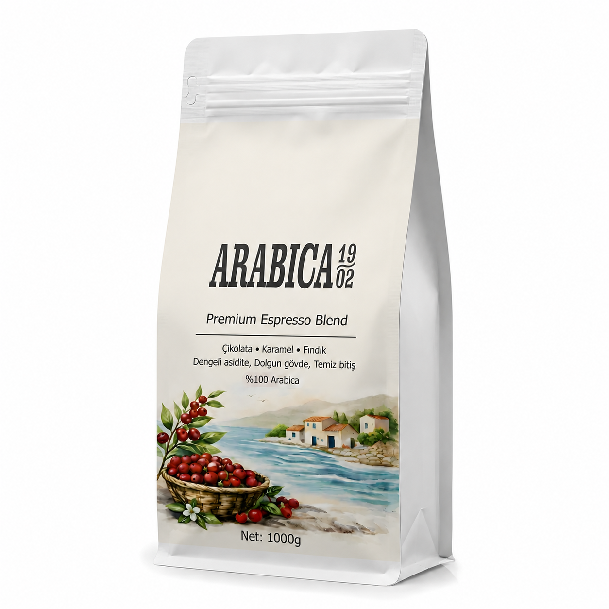 Premium Espresso Blend %100 Arabica 1000gr